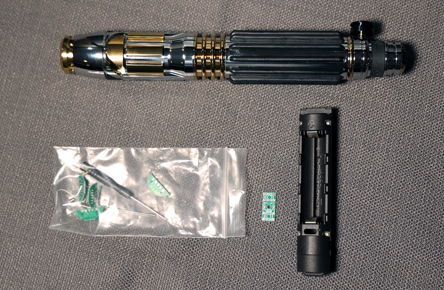 Tritium Sabers - Mace Windu Inspired DIY Saber Hilt Kit