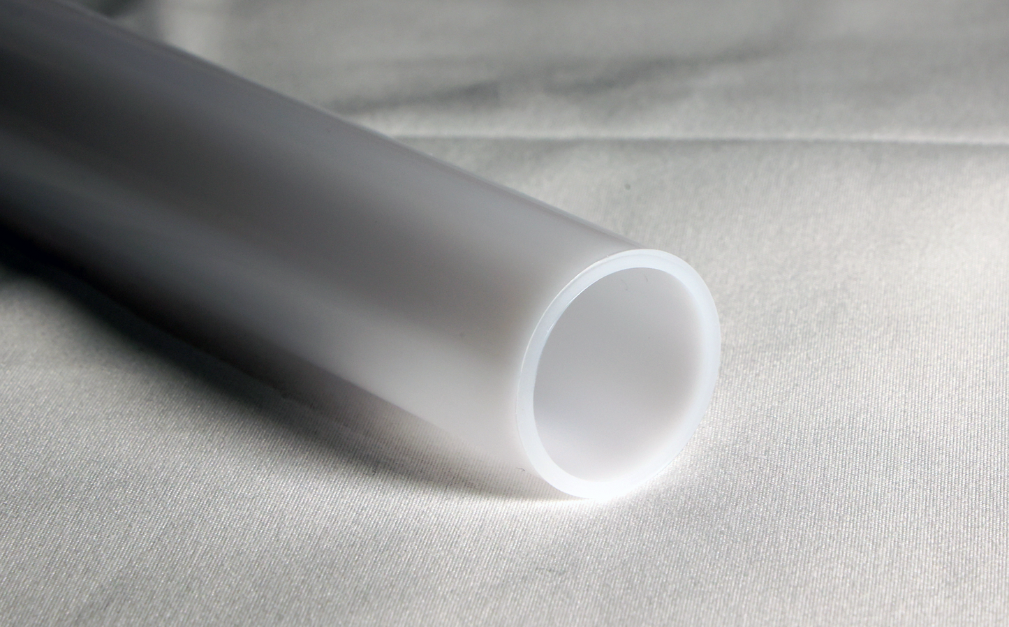 Translucent White Polycarbonate Tube (Thin Walled)