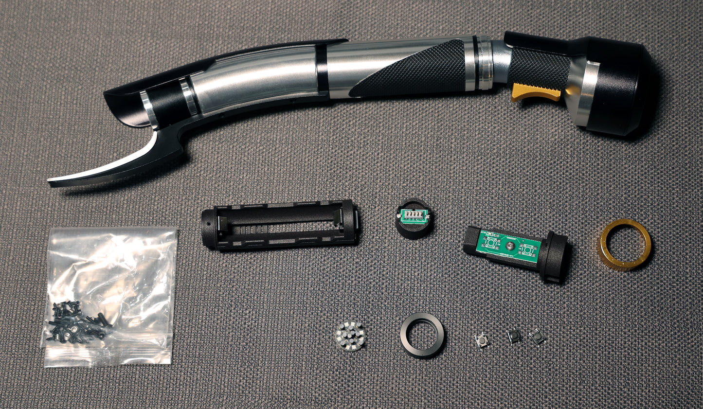 Tritium Sabers - Jedi Dooku DIY Saber Hilt Kit